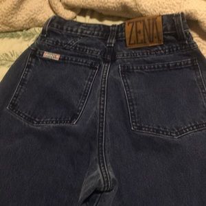 Zena *actually* vintage jeans.